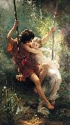 Pierre Auguste Cot Spring. oil painting reproduction